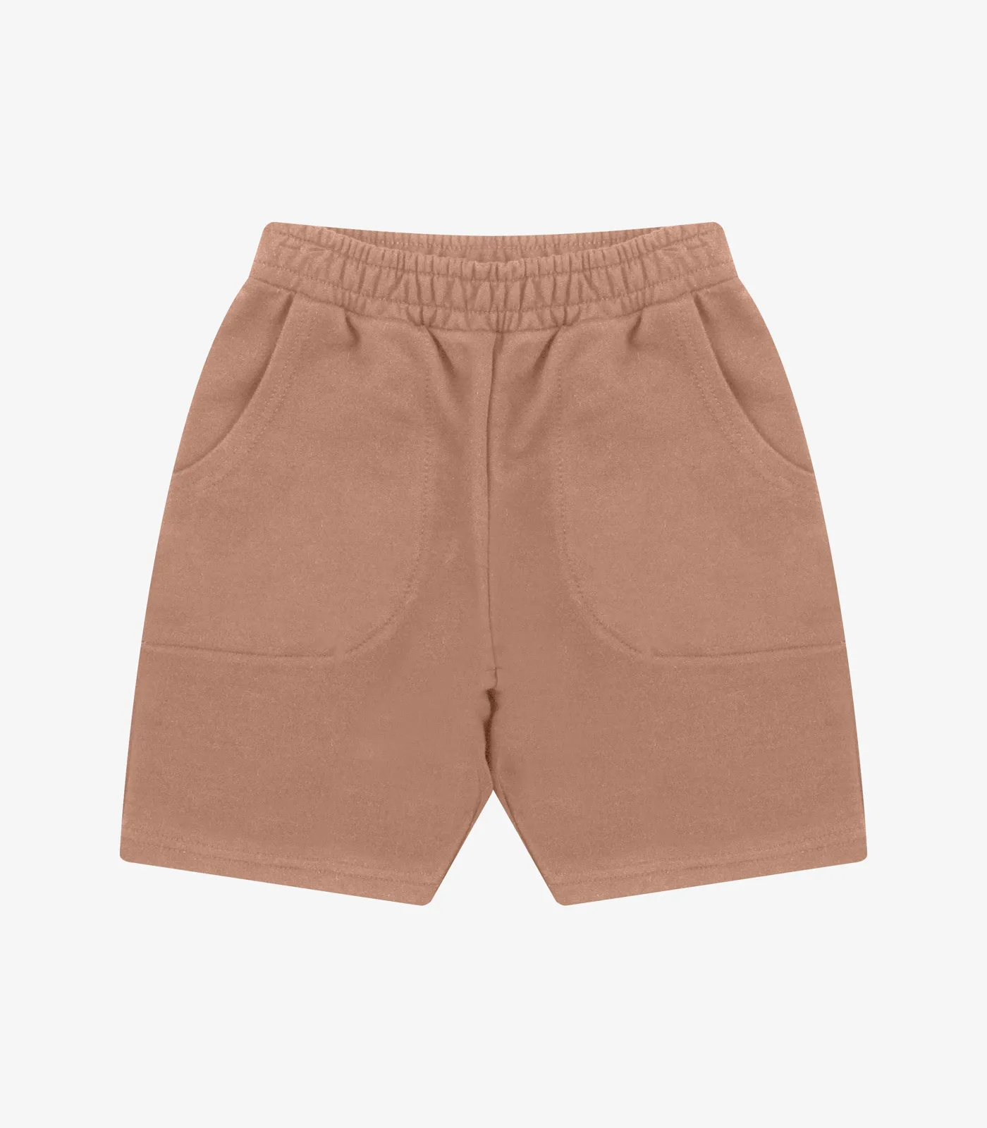 Bermuda Básica Menino Rovi Kids Marrom