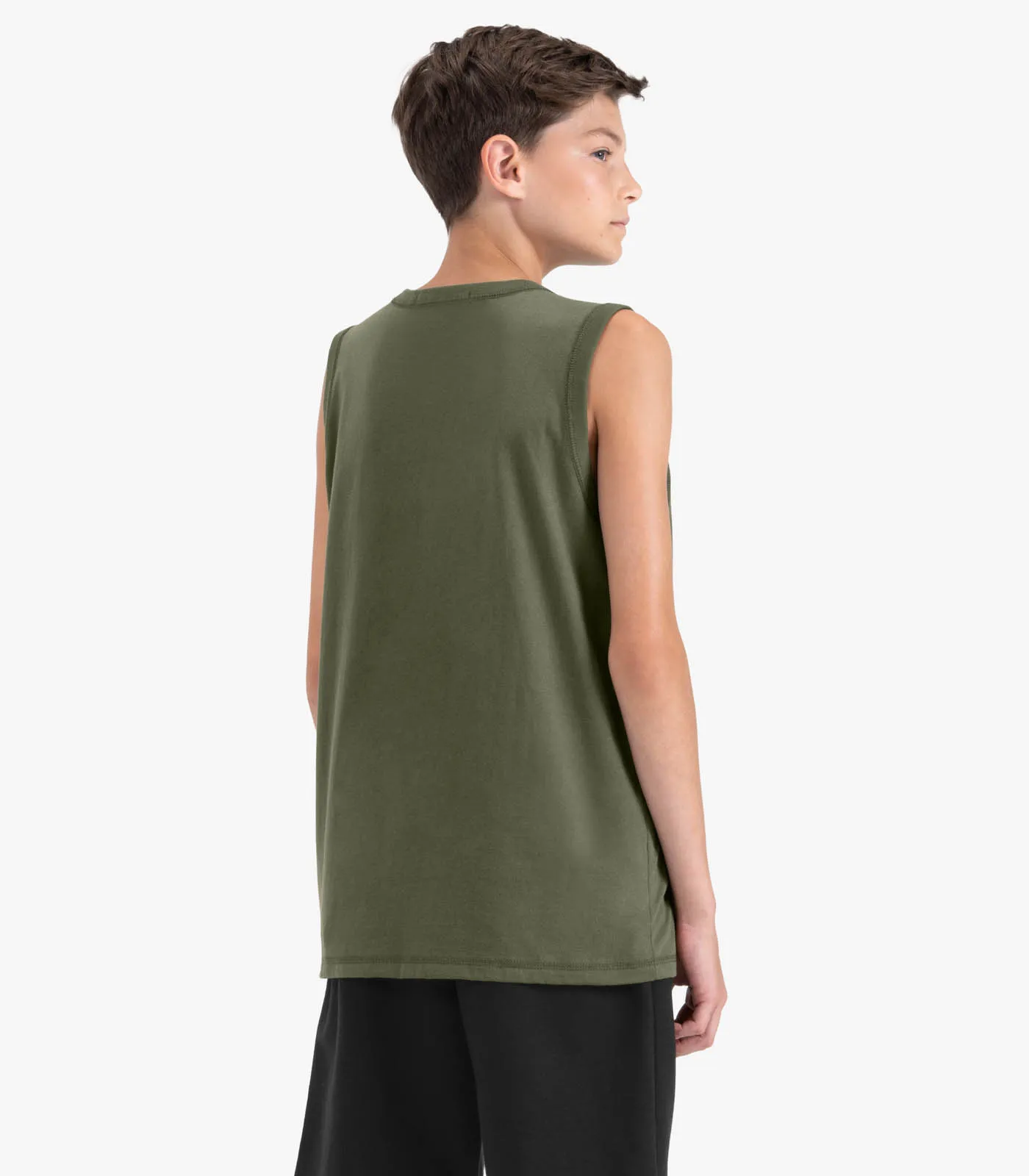 Machão Juvenil Masculino em Meia Malha Minty Verde - Imagem 3