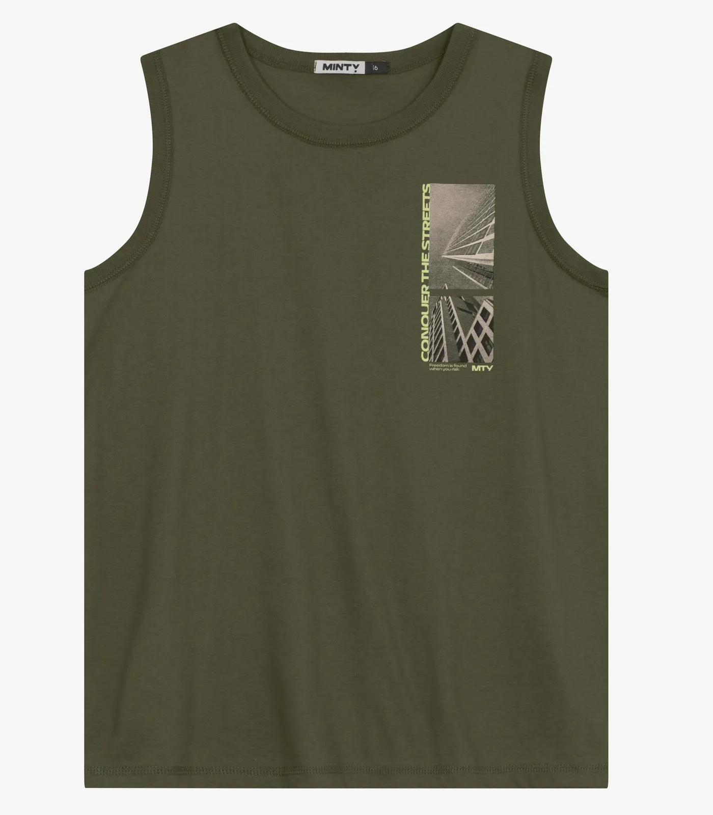 Machão Juvenil Masculino em Meia Malha Minty Verde - Imagem 5