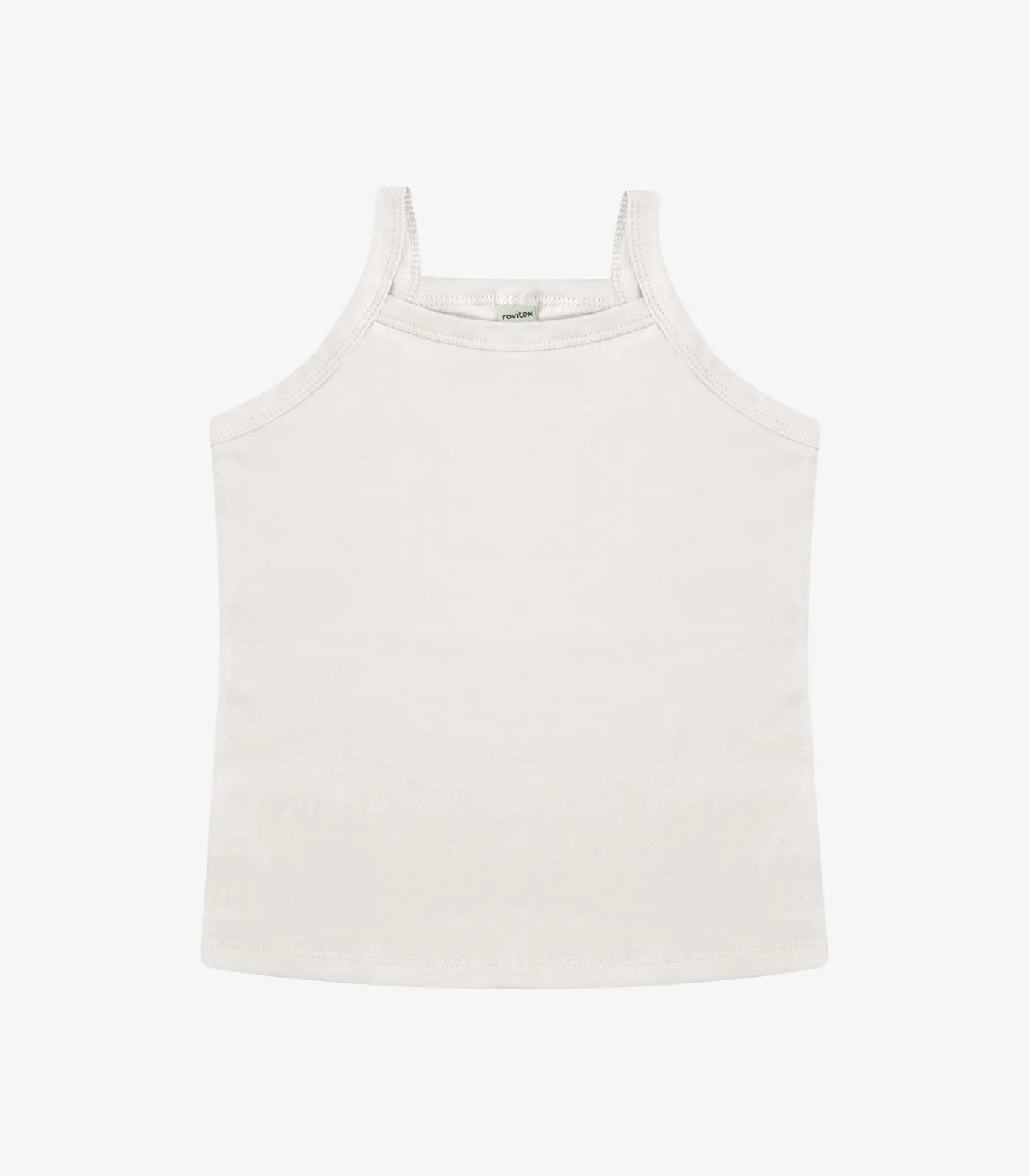 Regata De Alça Infantil Feminina Rovi Kids Bege