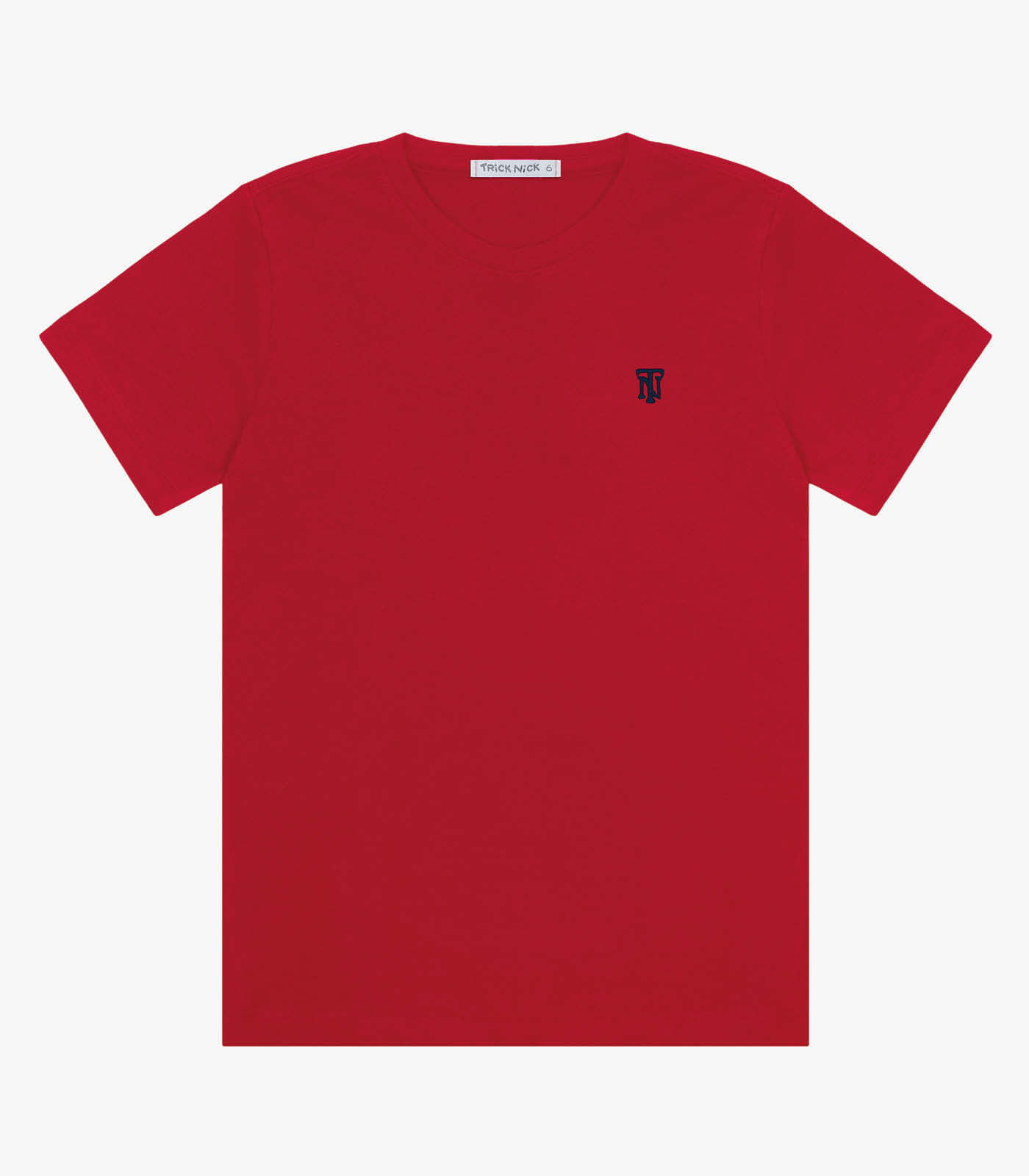 Camiseta Infantil Masculina Trick Nick Vermelho