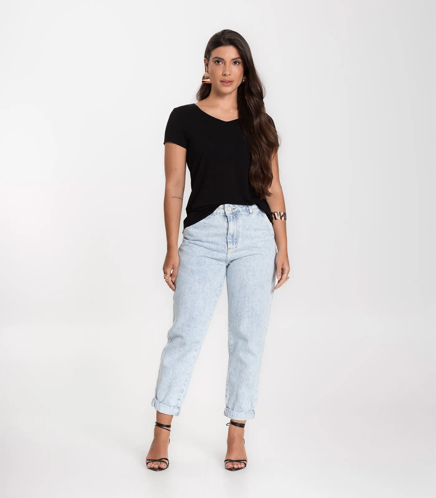 Blusa Feminina Básica Select Preto - Imagem 4