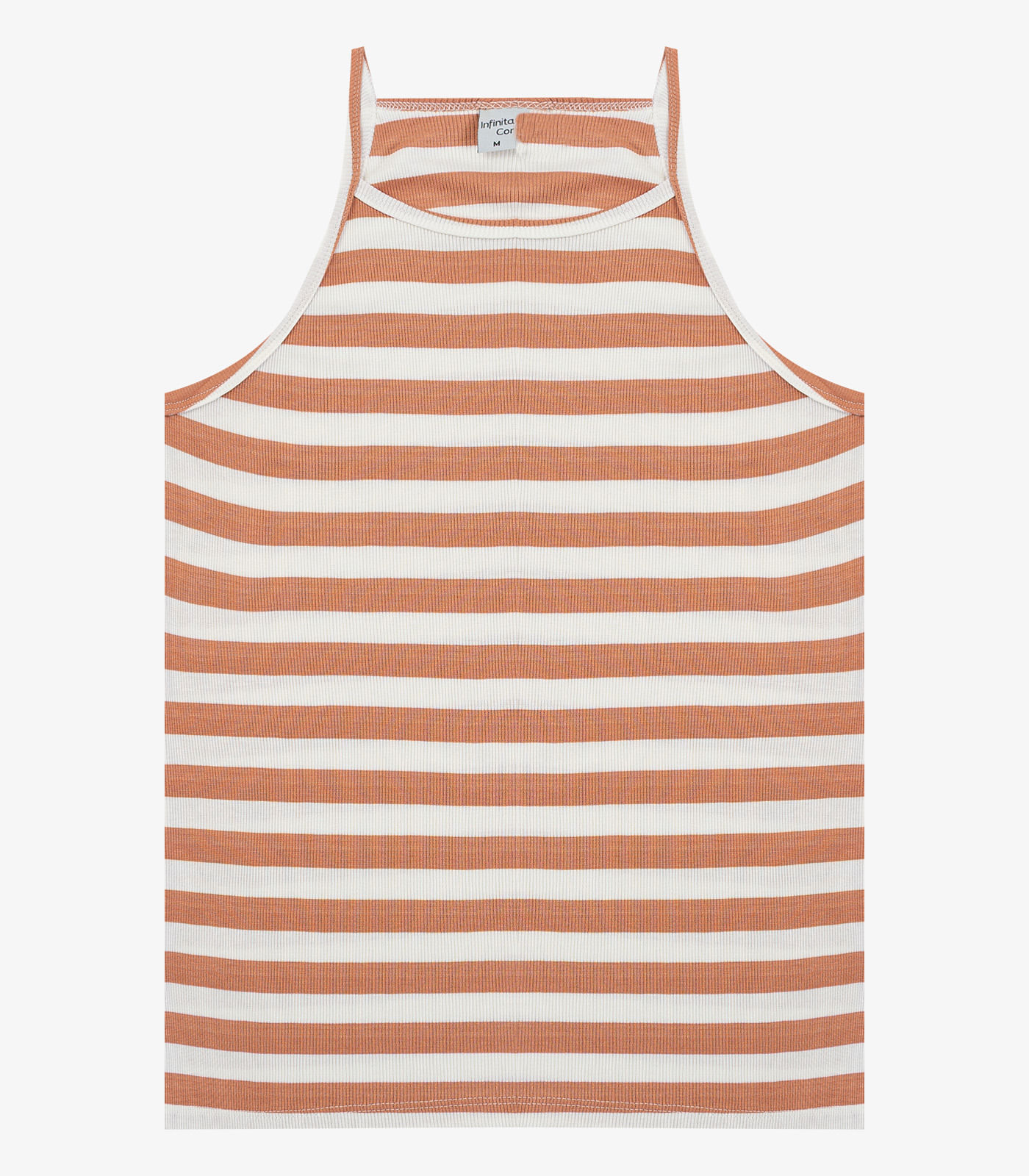 Blusa Feminina De Alça Infinita Cor Marrom