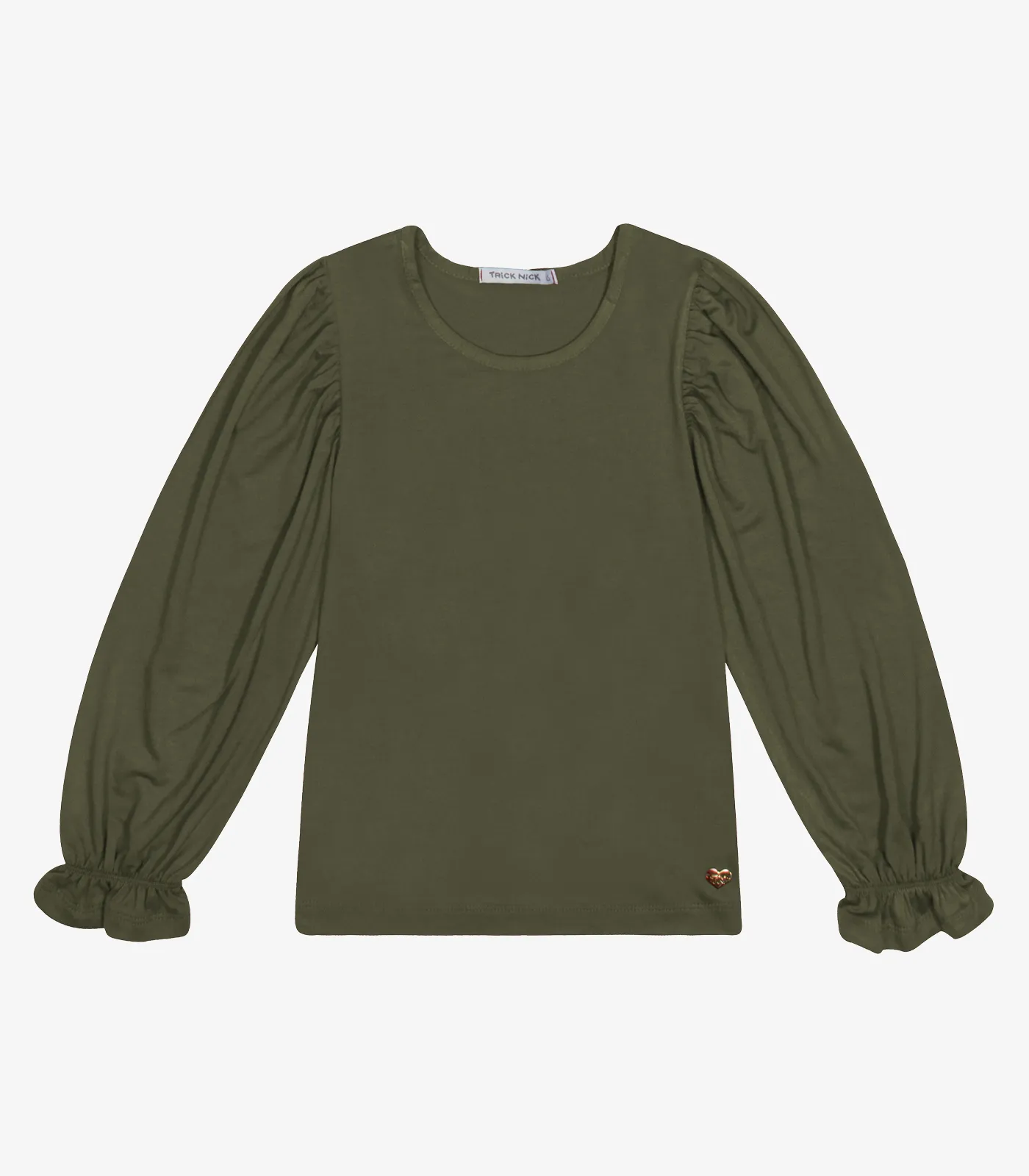 Blusa Infantil Manga Longa Trick Nick Verde - Imagem 2