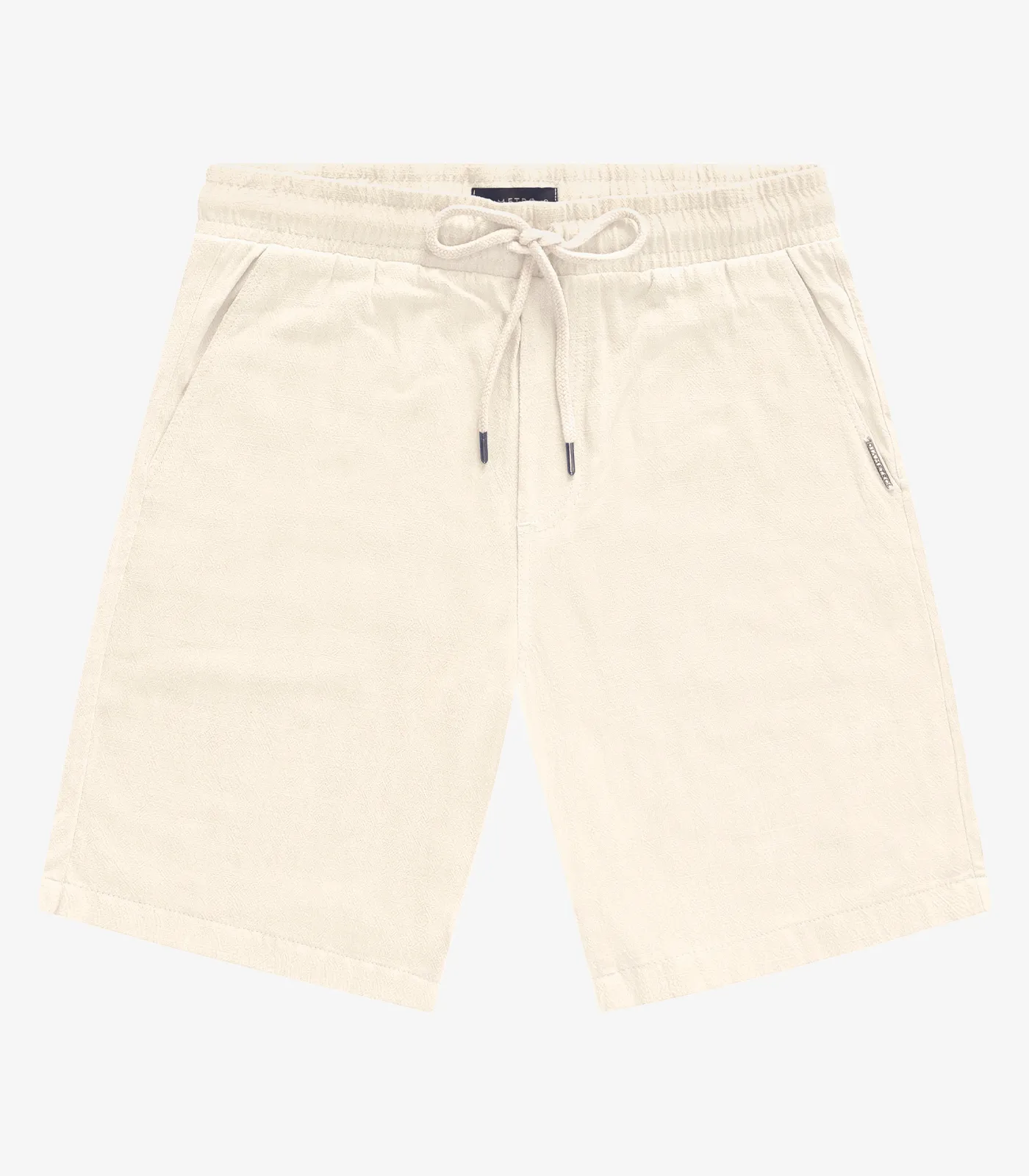 Bermuda Masculina em Linho Strong Diametro Bege