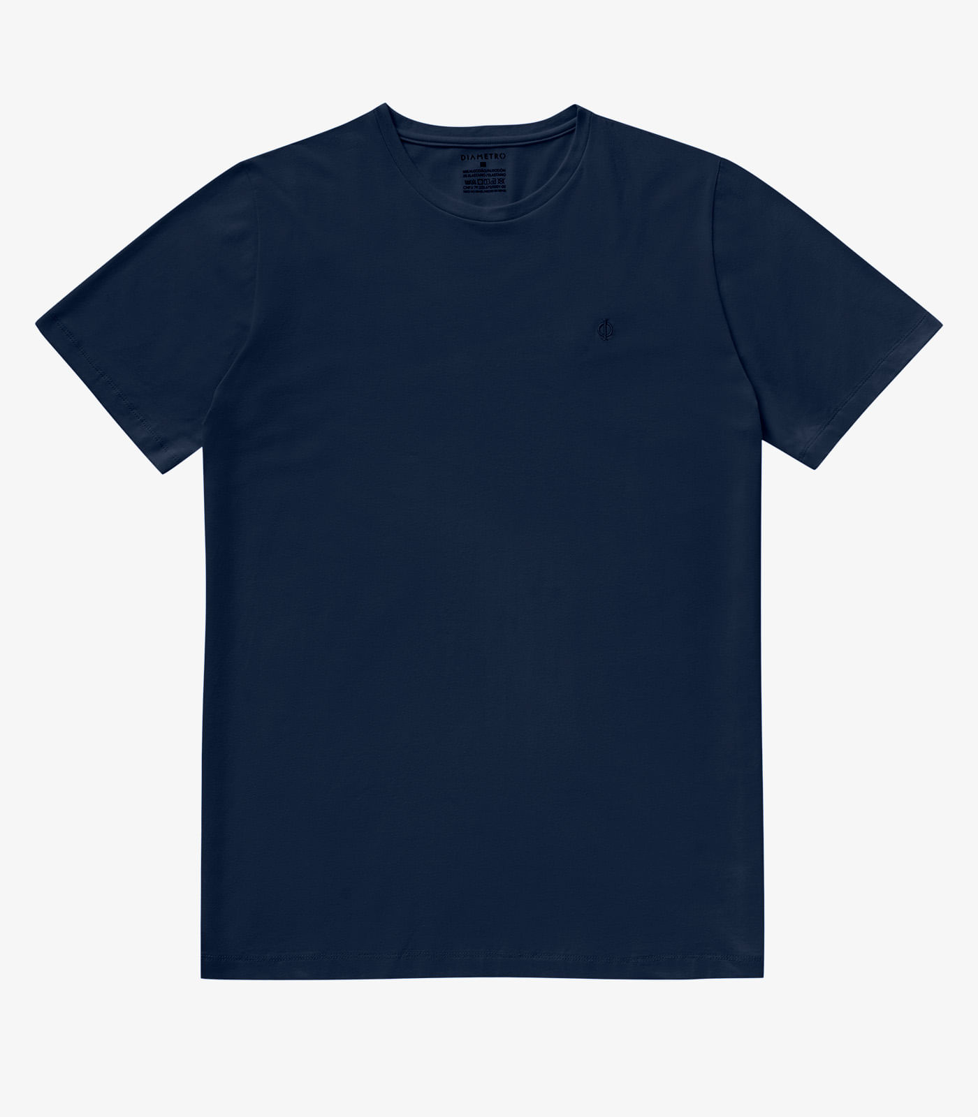 Camiseta Masculina Básica Diametro Azul - Imagem 19