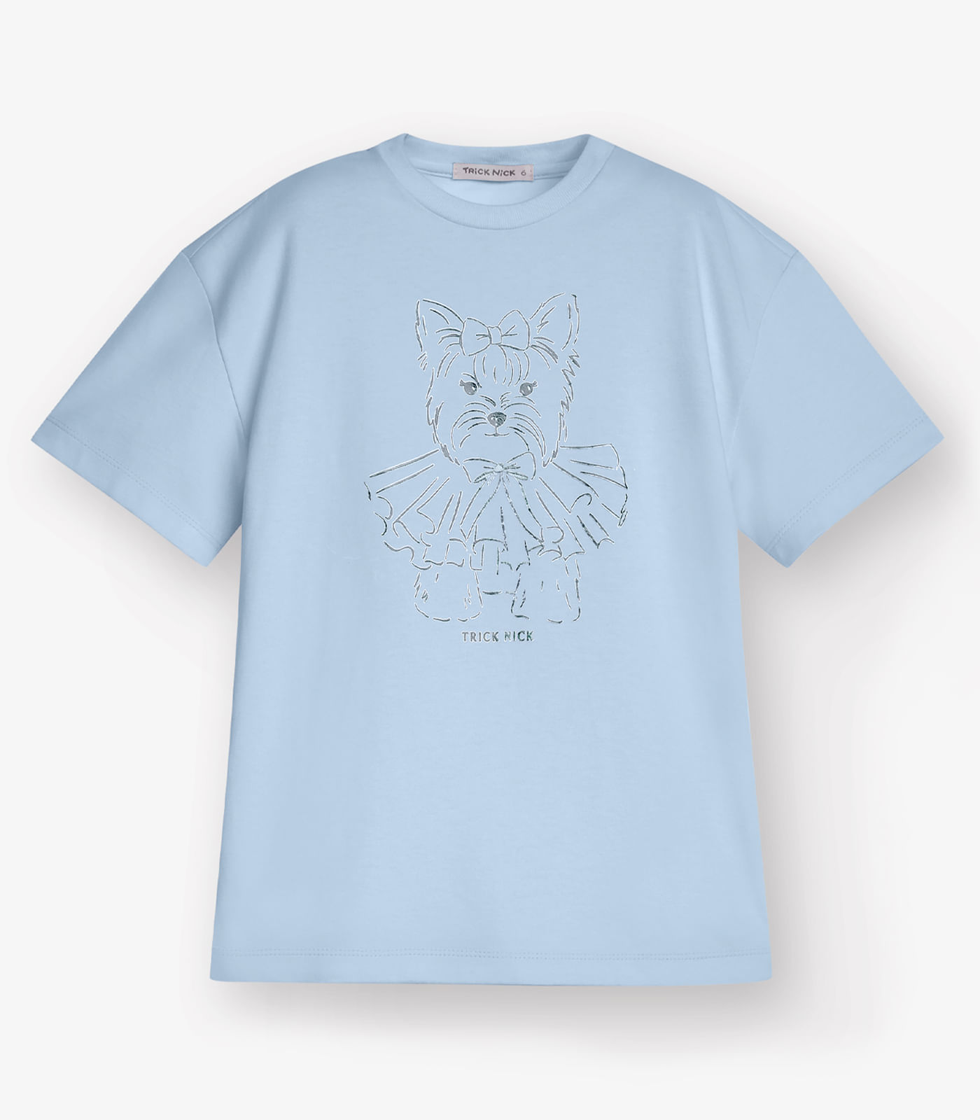 Camiseta Meia Malha Trick Nick Azul