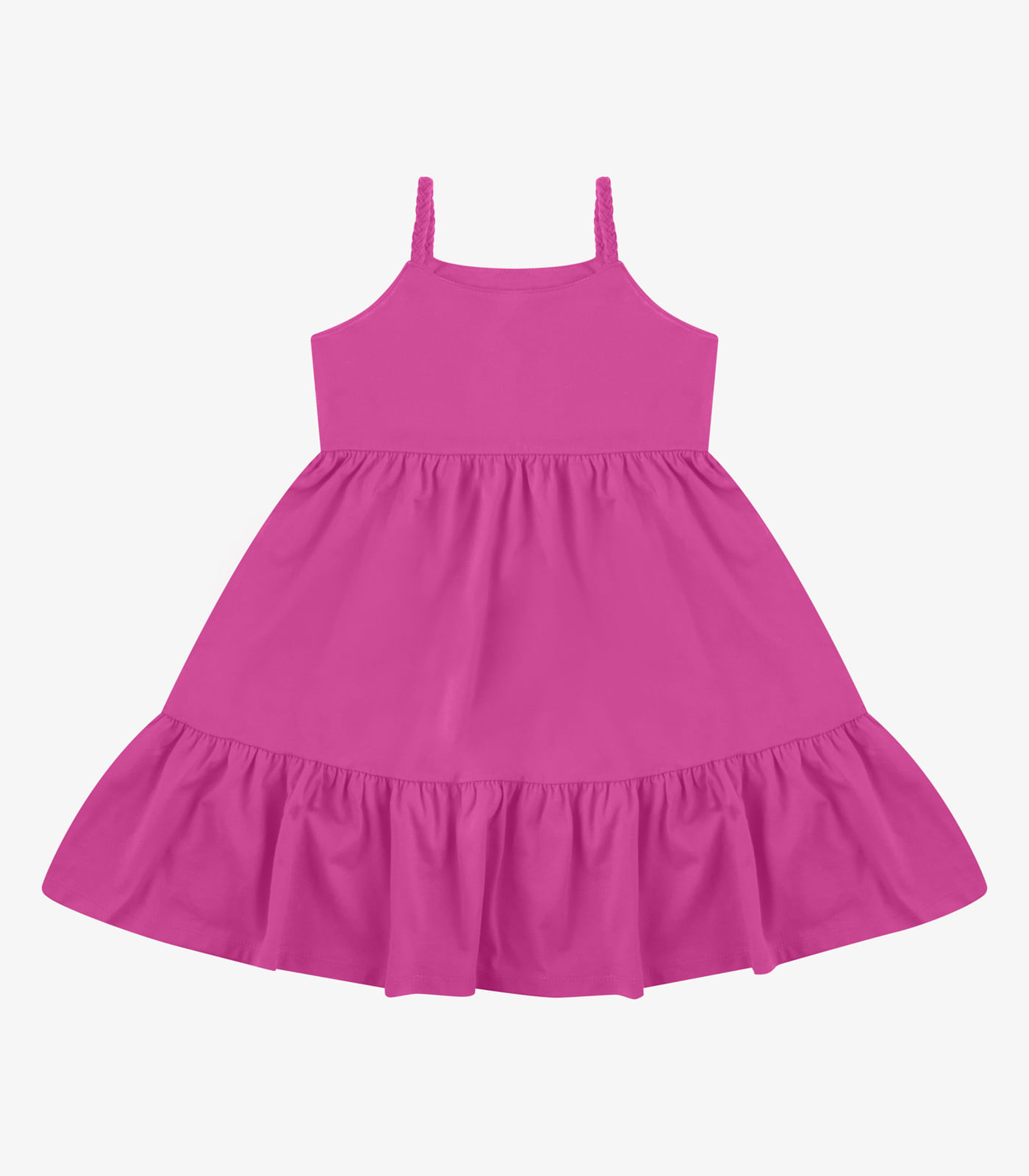 Vestido Meia Malha Rovi Kids Rosa - 3