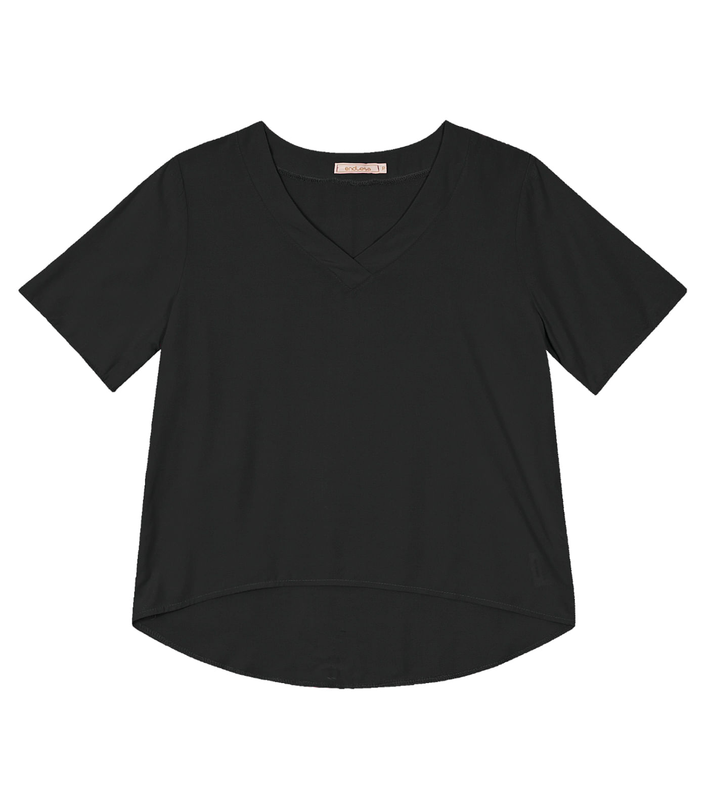 Blusa Feminina Viscose Endless Preto - M