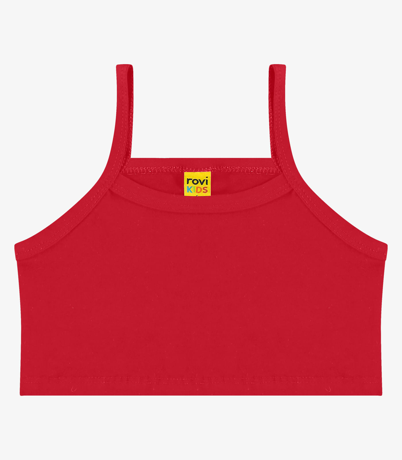 Top de Alça Infantil Rovi Kids Vermelho - 18