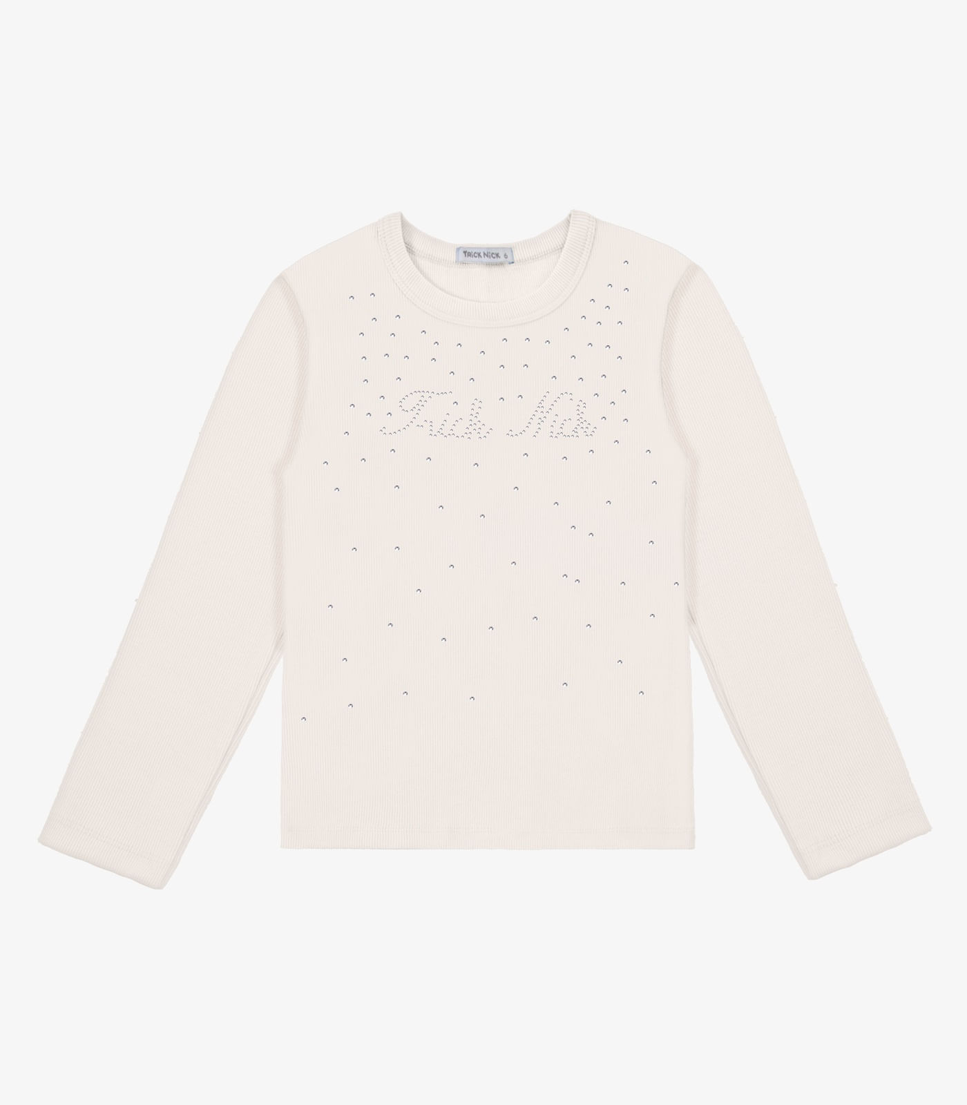 Blusa Manga Longa Trick Nick Bege - 2