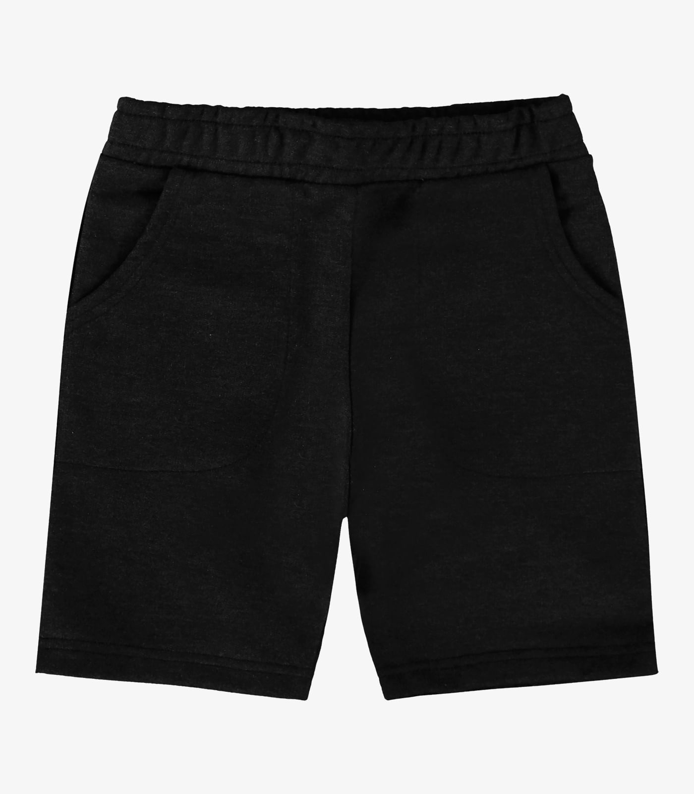 Bermuda Infantil Menino em Moletom Rovi Kids Preto - 2