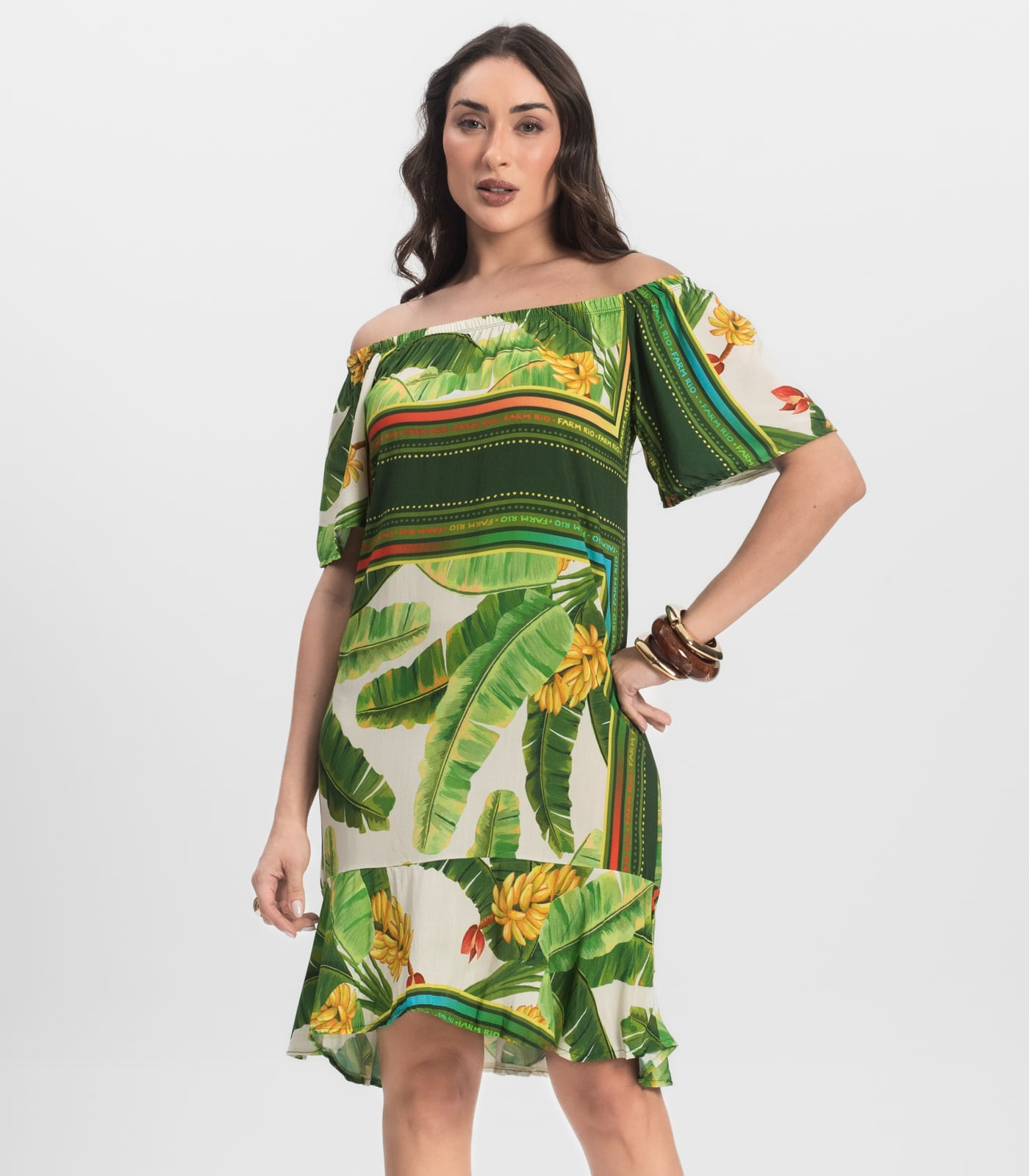 Vestido Ciganinha Infinita Cor Verde