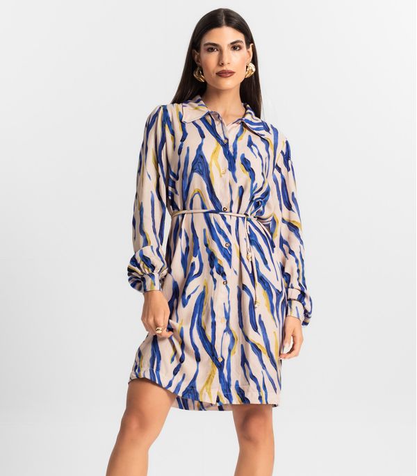 Vestido Feminino Chemise Endless Bege GG