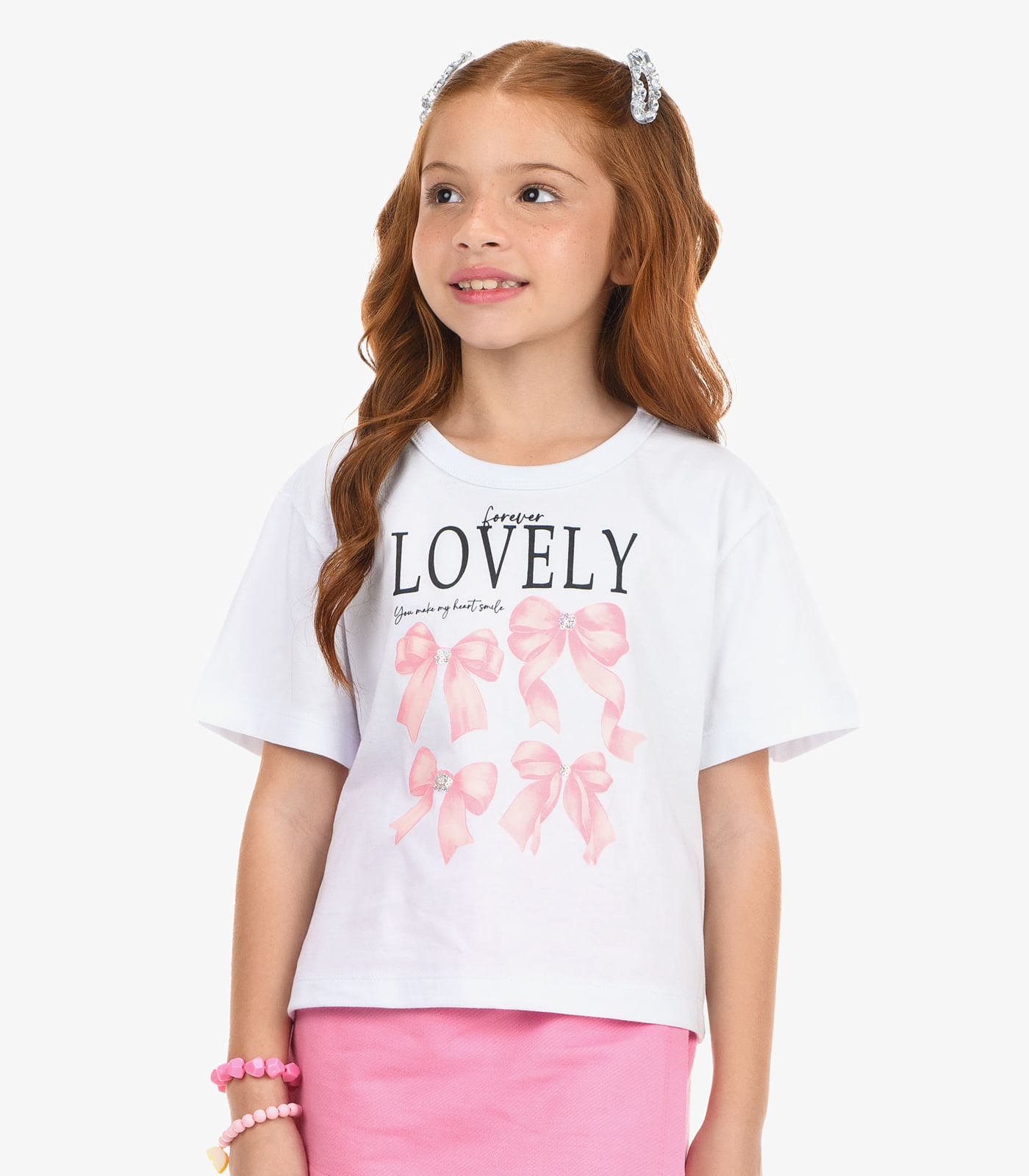 Blusa Feminina Meia Malha Rovi Kids Branco - 10