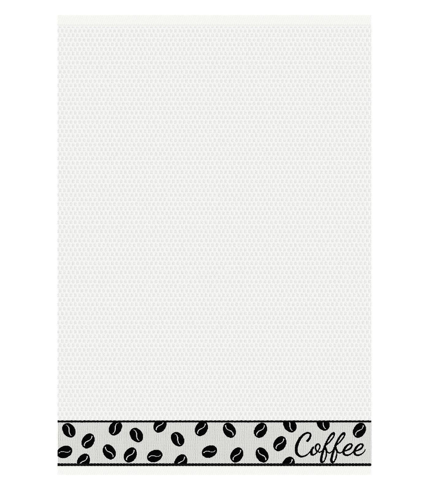 Pano De Copa Jacquard Atlantica Preto