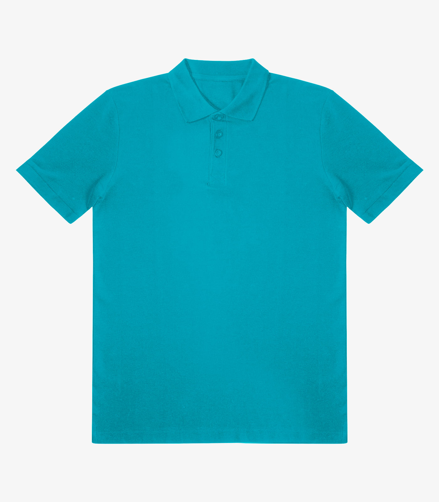 Polo Masculina Piquet Básica Select Azul