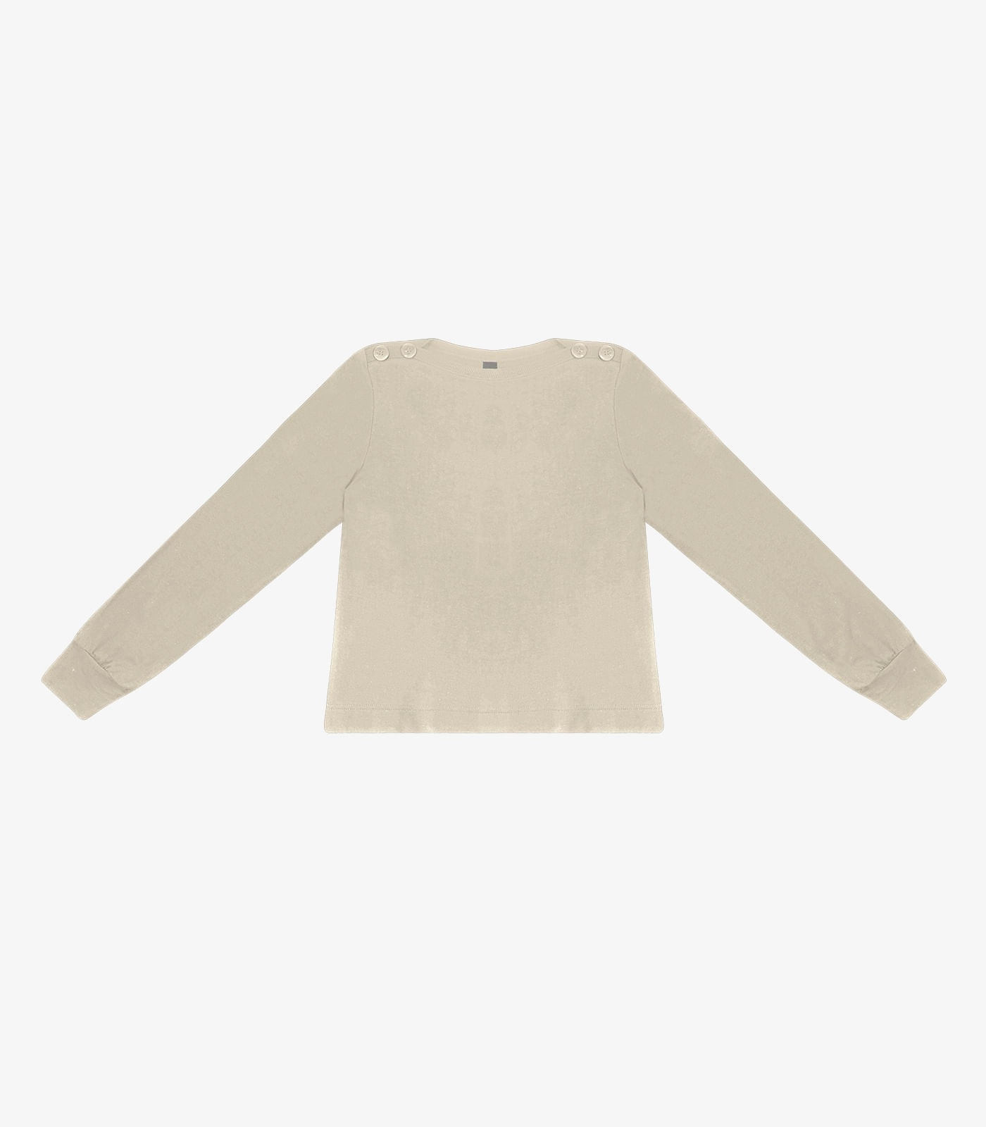 Blusão Feminino Em Molecotton De Viscose Rovitex Bege