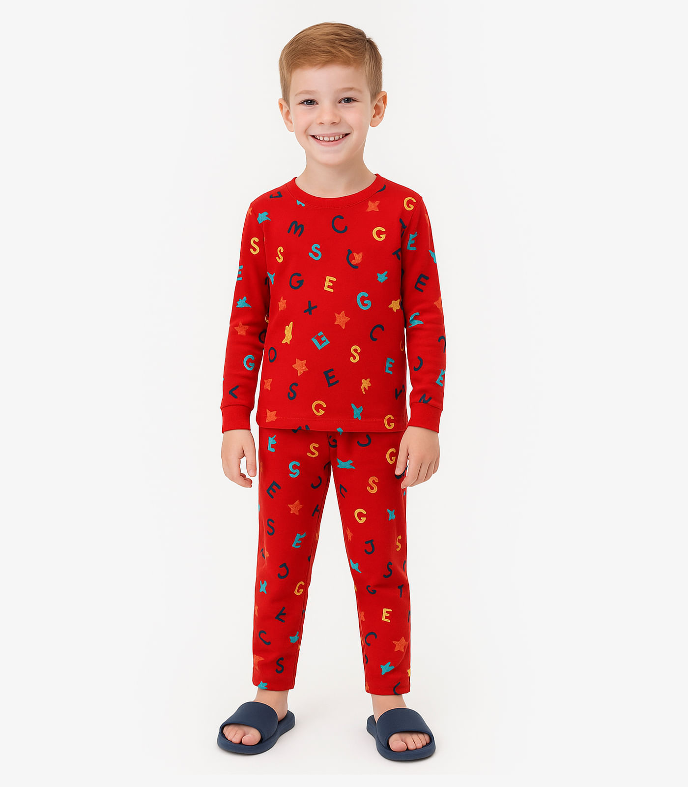 Pijama Menino Infantil Select Vermelho