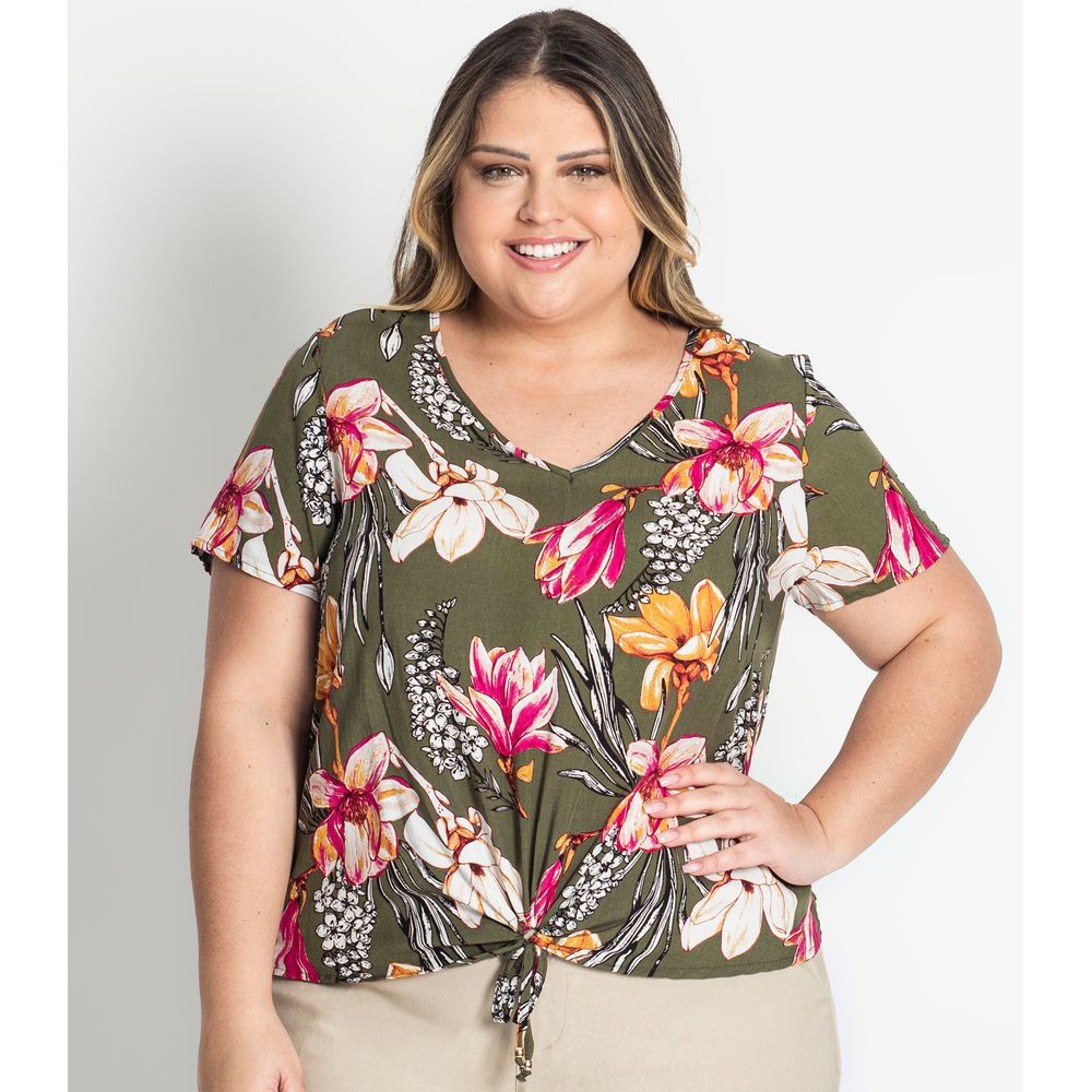 blusa feminina plus size