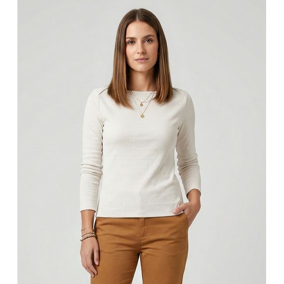 Polo Feminina Endless Bege - Endless