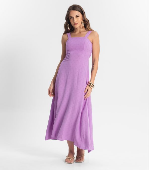 Vestido Midi De Alça Endless Roxo M