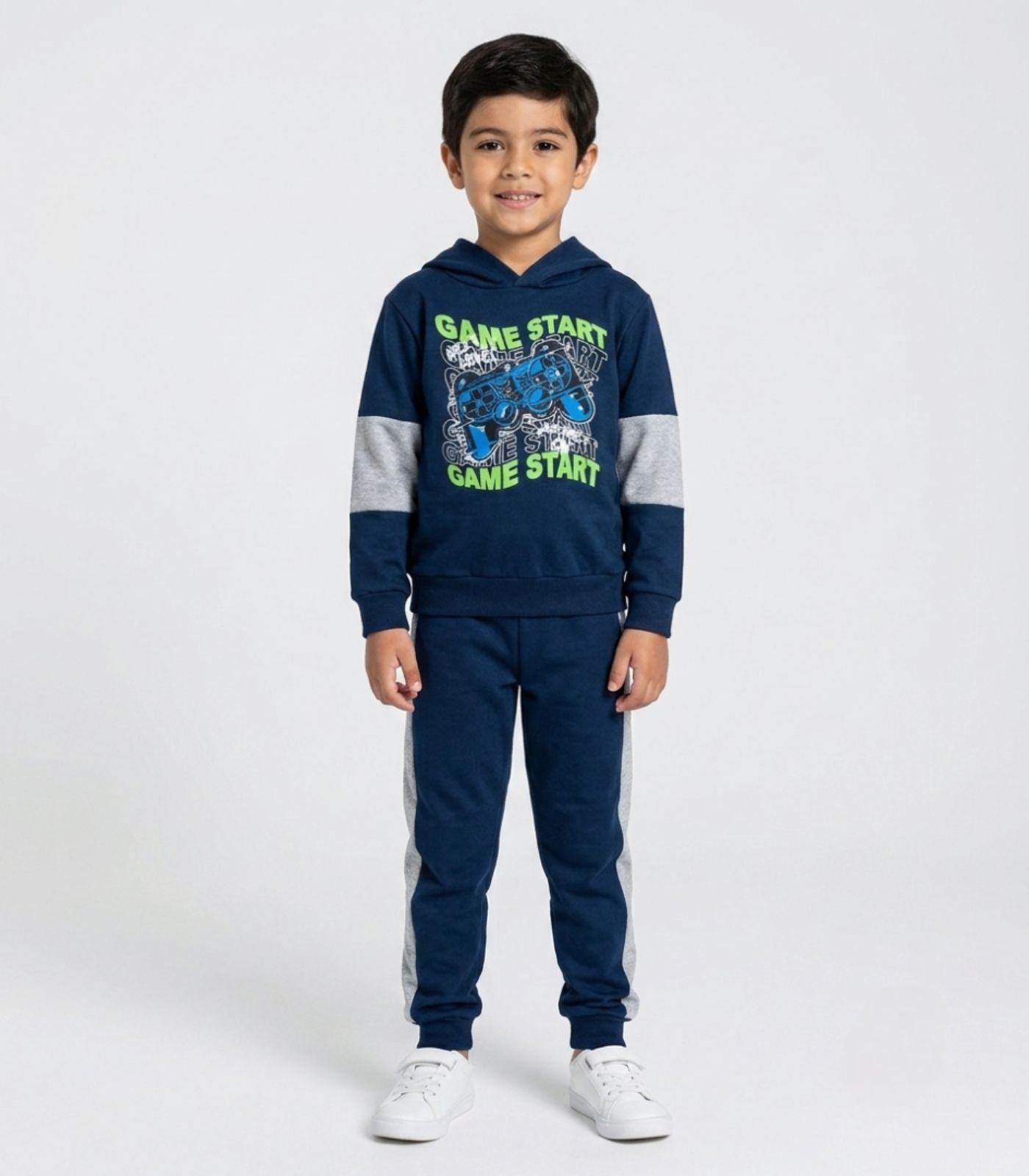Conjunto Moletom Menino Blusão E Calça Select Azul