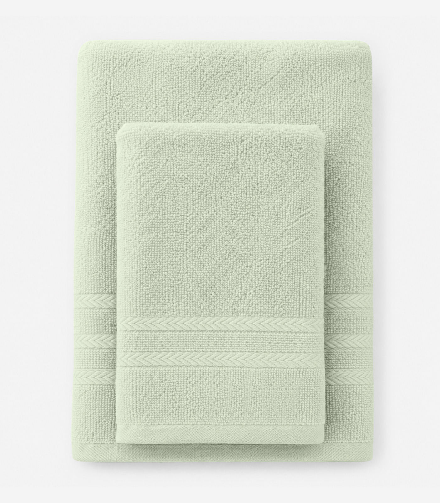 Kit Toalha de Banho e Rosto de Algodão Rovitex Home Verde